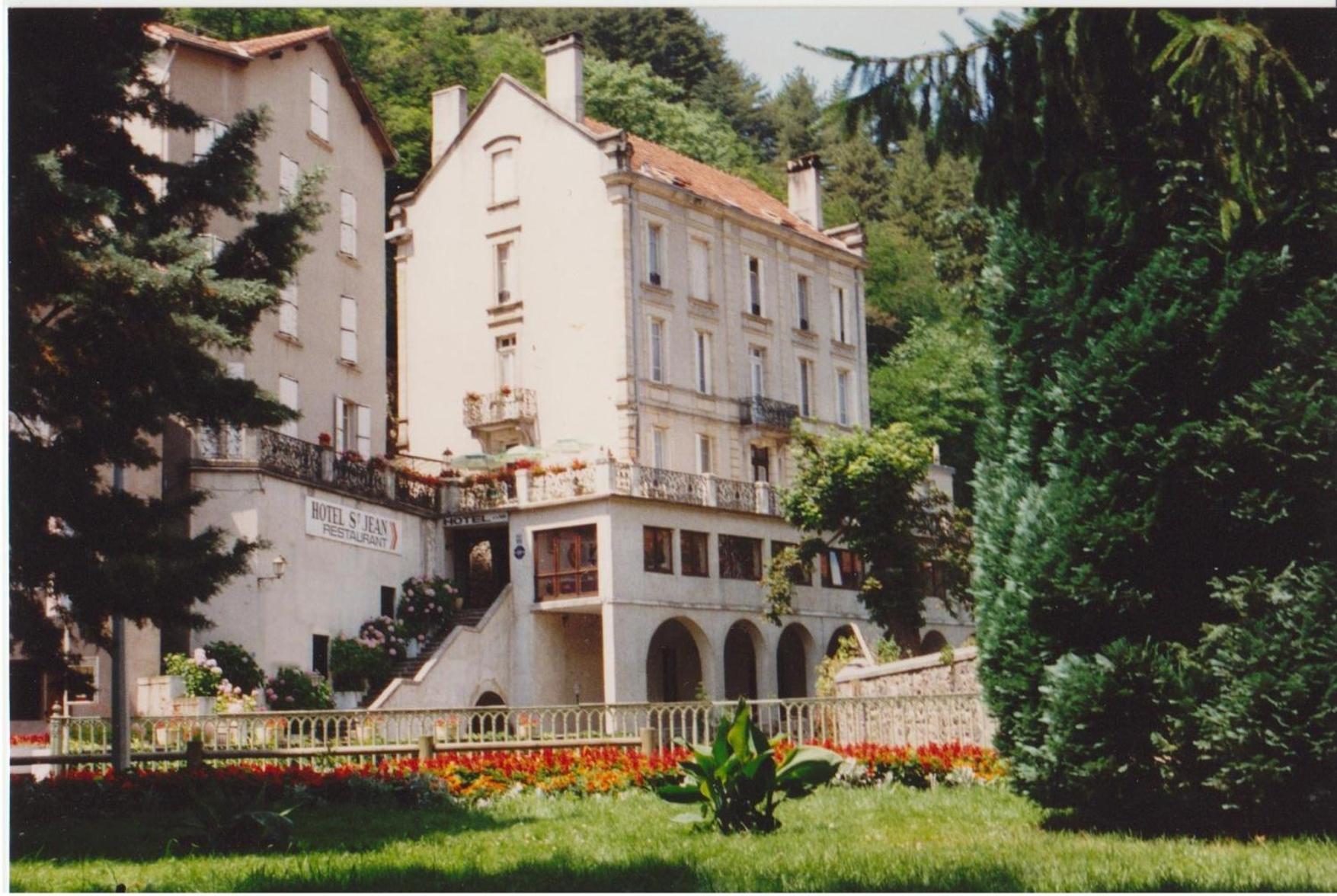 Hotel Saint Jean Vals-les-Bains Exterior foto